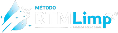 Logotipo oficial do Curso de Limpeza de Estofados, representando a marca RTM Limp.